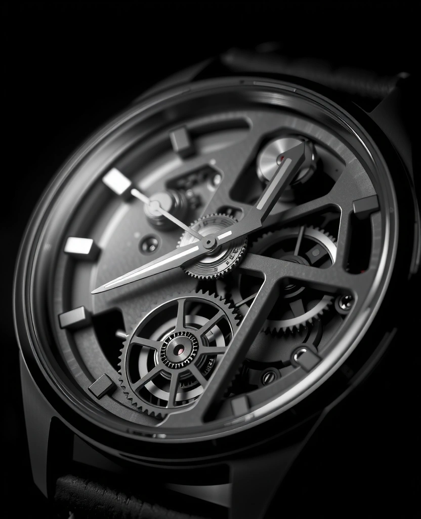 Mechanical precision metaphor